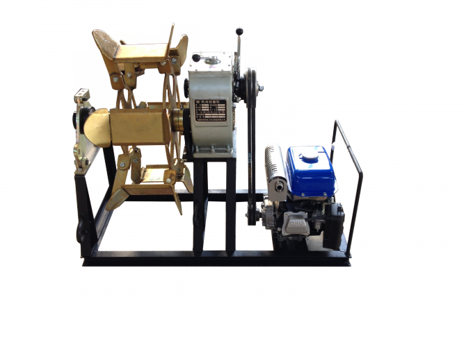 2016 New Style Cable Pulling Wire Rope Winch Machine with Gasoline Engine Power