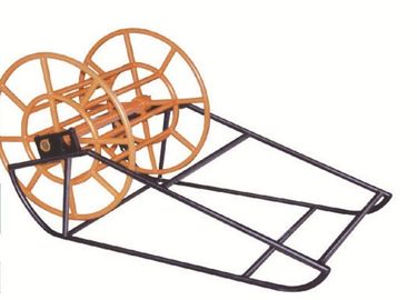 Fast Recovering and Releasing Cable Transmission Line Stringing Tools / Wire Reel Stand