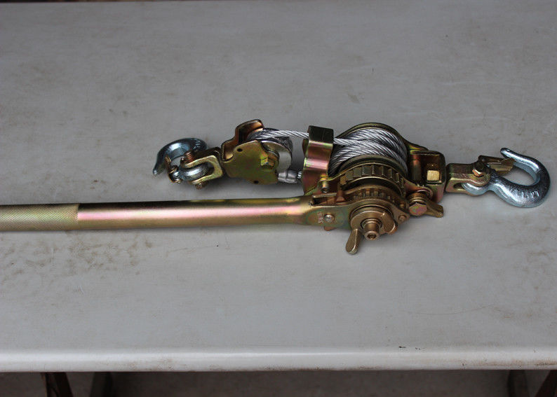 Basic Construction Tools 2T Ratchet Cable Puller Wire Rope Puller