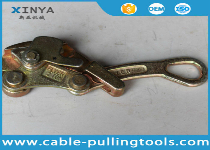 Light Weight 2 Ton Come Along Clamp Wire Rope Grips For 4 22 Mm Conductor