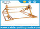 Integratd Cable Reel Stand With Disc Tension Brake