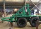 Underground Cable Tools 12 Ton Cable Drum Carrier Cable Reel Trailer With Axis Bar