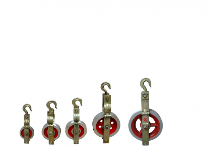 Transmission Line Stringing Tools Single Sheave Stringing Pulley Block ...