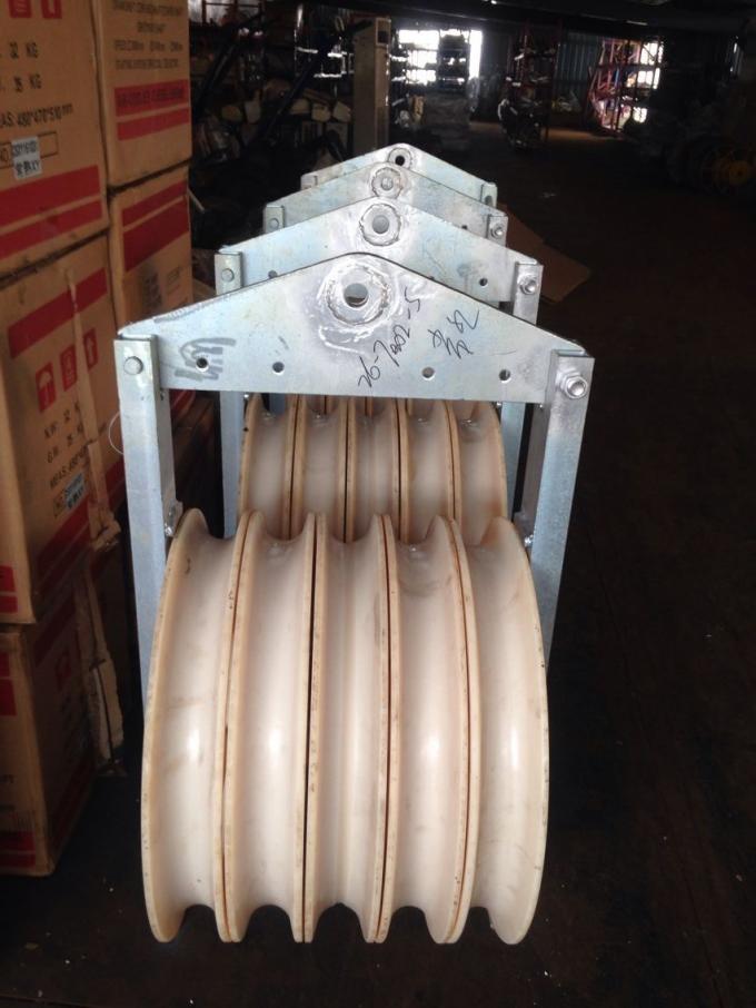 Large Diameter Bundled Conductor Pulley Power Line Stringing Equipment ...