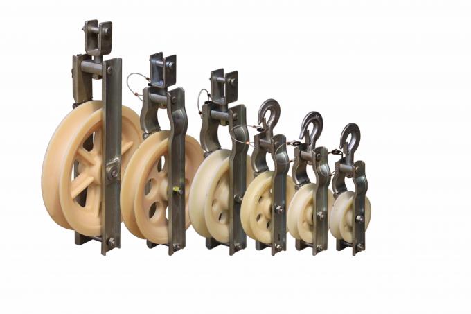 Model SHDN-160x40 Transmission Line Stringing Tools Single Sheave ...