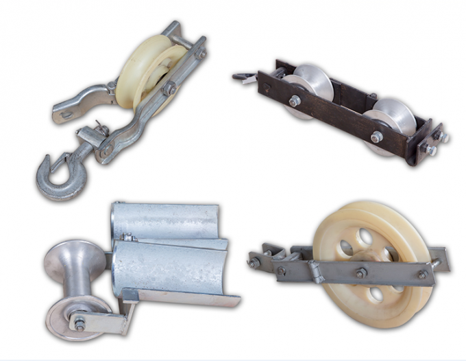 Single Sheave Stringing Pulley Block Transmission Line Stringing Tools ...