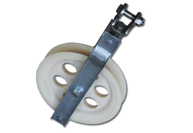Single Sheave Rope Pulley Block Transmission Line Stringing Tools 5 ...