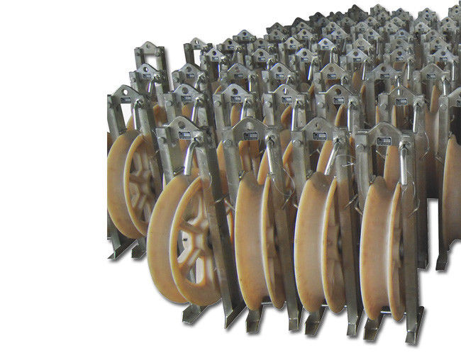 Single Sheave Rope Pulley Block Transmission Line Stringing Tools 5 ...