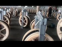 STRINGING PULLEY BLOCK NYLON WHEEL CABLE ROLLER