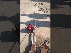 1T portable gas winch for cable pulling and lifting