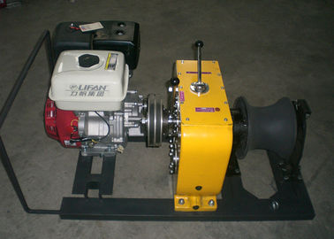 8 Tons Gasoline Engine Powered Winch   Equipment With ISO 9001:2008 Certificate