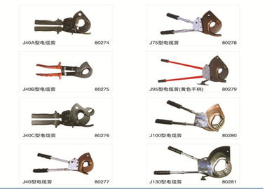 High Quality Steel Material Ratchet Cable Cutter for Cable Cutting
