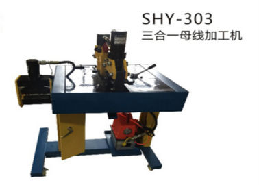 SHY-303 Multi Function Hydraulic Bus bar Processor Machine for Cutting,Punching and Bending