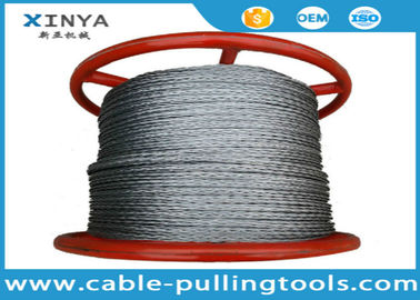 Anti Twisting Galvanized Braided Wire Rope Non Rotating 1000 Meter Per Reel