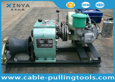 3 Ton Variable Speed Pulling Capstan Cable Winch With Diesel Engine