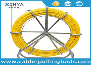 4.5mm 200m Yellow Color Fiberglass Duct Rodder for Cable Laying Project