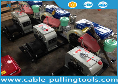 Cable Pulling Machine 3T Diesel Winch For Tower Erection During Transmission Line