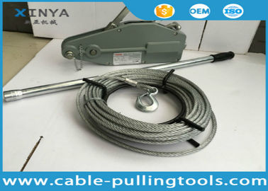 1.6T Tirfor Cable Pulling Tools Wire Rope Winch