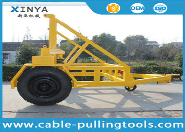 5 Ton Hydraulic Wire Rope Drum Trailer Cable Reel Trailer Underground Cable Tools