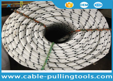 20 mm Double Braided Nylon Rope With Breaking Strength 8200KG for Pulling