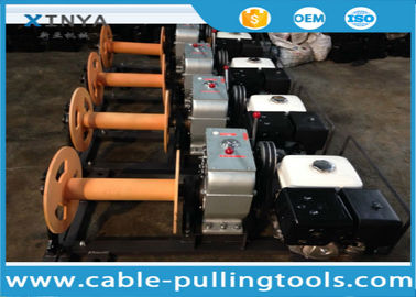 Durable Cable Winch Puller 5 Ton Capacity For Rope Pulling During Pole Erection