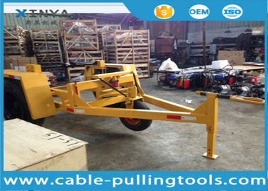 Welded Steel Underground Cable Tools 2 Ton Cable Reel Trailer Cable Carriage Vehicle