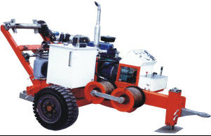 30KN Hydraulic Cable Puller With Diesel Engine for 220KV Transmission Line