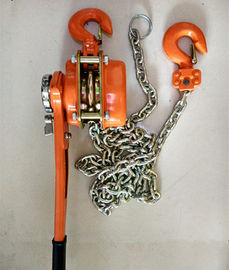 Capacity 6 Ton Basic Construction Tools Lever Hoist Lifting Height 1.5m Chain Dia 10mm