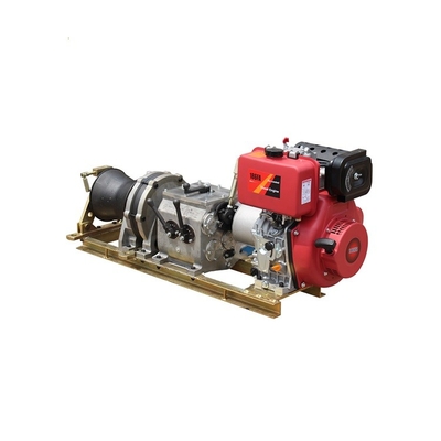 5 Ton Diesel Engine Capstan Winch For Cable Pulling