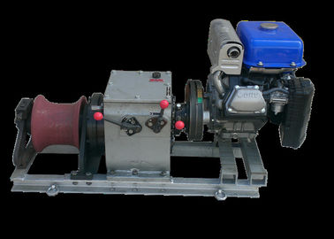 Buy Steel Cable Winch Puller Gasoline Powered Reduction Gear Winch online manufacture