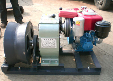 Buy Overhead Transmission Line 5 Ton Diesel Engine Powered Winch With 400 mm Cable Drum online manufacture