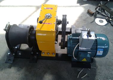 Buy 80 KN Electric Engine Power Capstan Winch For Cable Stringing online manufacture