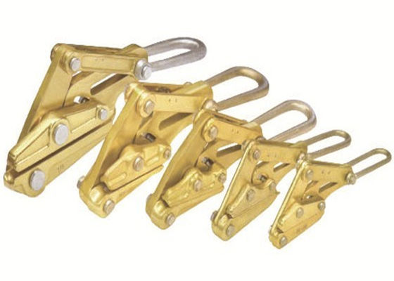 buy Aluminum Alloy Self-Gripping Come Along Clamp with 10-40KN Rated Load for Conductor & Cable Grip online manufacture