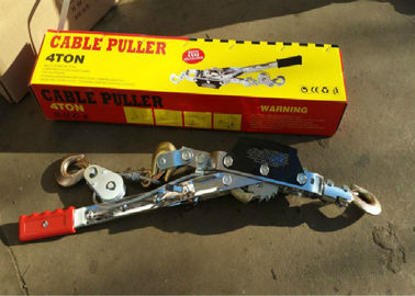 Buy 4 Ton Power Cable Hoist Puller With two Hook / Transmission Line Stringing Tools online manufacture