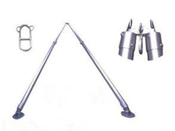 Buy Aluminum Alloy A shape Tubular Tower Erection Tools / Stringing Equipment Gin Pole online manufacture