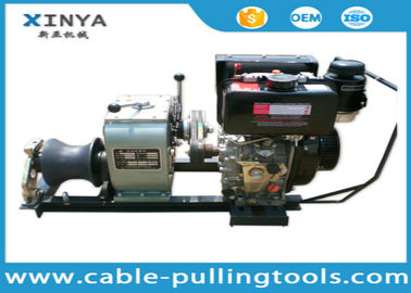 Buy 3 Ton Hand Operated Diesel Towing Winch Machine online manufacture