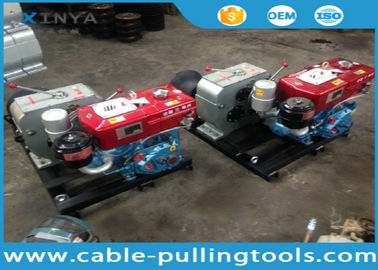 Buy 5T Water Cooled Diesel Engine Cable Winch Puller for Tower Erection online manufacture