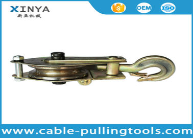 Buy 3T Single Wheel Wire Rope Pulley Block,Hoisting Pulley Block With One Side Open online manufacture