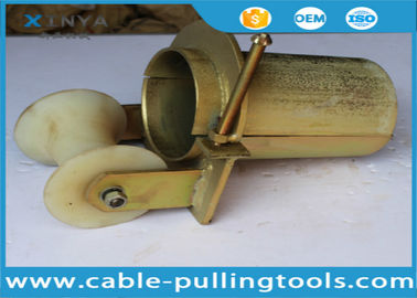 Buy Bell Mouth Cable Roller for Pulling 100mm Cable With Nylon Wheel online manufacture