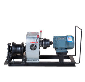 Buy Electric Engine Powered Winch For Power Construction , 3 Ton Fast Speed online manufacture