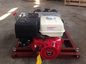 Buy 5tons Double Capstan Drum Winch With Trailer Can Match Honda / Yamaha Gasoline Engine online manufacture