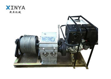 Buy High Efficiency 3t Faster Air Cooling Gasoline Engine Powered Winch online manufacture