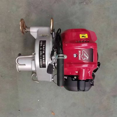 Buy Portable 1 Ton Gas Powered Pulling Winch Machine for Cable Installation and Utility Construction online manufacture