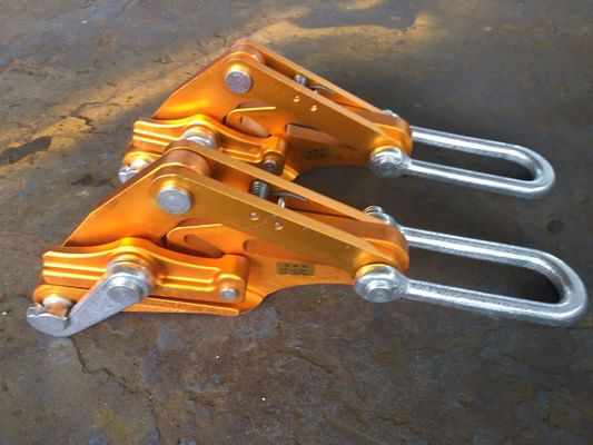 Buy Corrosion Resistant Aluminum Alloy Cable Clamps with 40KN Rated Load and 32mm Max Opening for Power Construction online manufacture