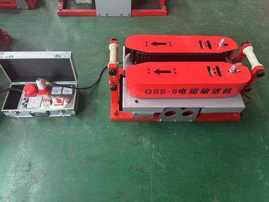 Buy DSJ 180 Electric Cable Pulling Machine with 1KN Capacity for 30-200mm Cables and 6/8 Pulling Speed online manufacture