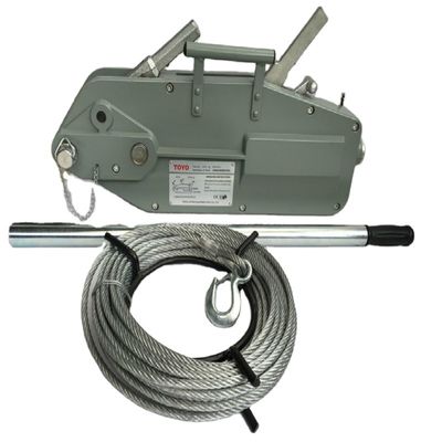 Buy 0.8Ton Capacity Manual Lever Winch with 20M Lifting Height and 1 Year Warranty for Construction Hoist online manufacture