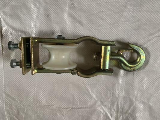 Buy Durable Conductor Stringing Pulley Block with 5-20 KN Rated Load and 1.9-2.5KG Weight for Overhead Lines online manufacture
