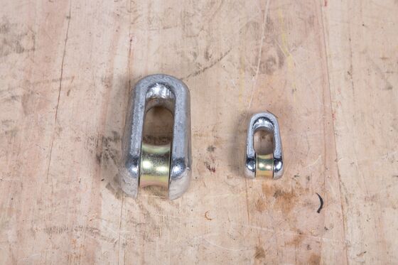 Buy 50kN Heavy-Duty Pilot Wire Connector with U-Shape Reinforced Design and High-Quality Alloy Steel for Secure Cable Pulling online manufacture