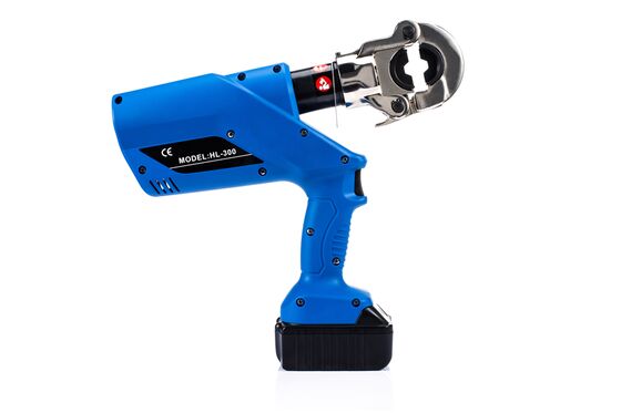 Buy Portable Hydraulic Crimper with 60KN Crimping Force and 10-300mm² Range for Copper & Aluminum Pipes | 18V Battery-Powered Plumbing Press Tool online manufacture