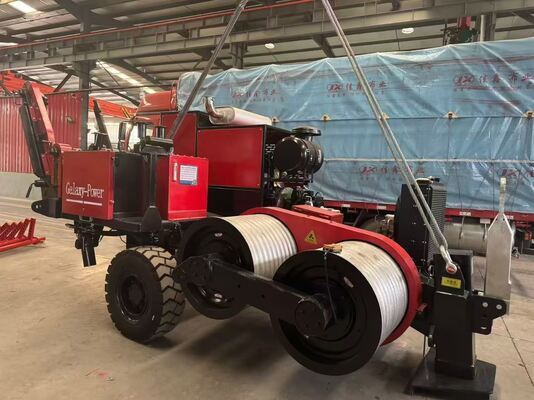 buy SA-YQ180 Diesel Hydraulic Puller with 180kN Maximum Pulling Force, Advanced Hydraulic System, and High-Efficiency Diesel Engine for Power Line Construction online manufacture